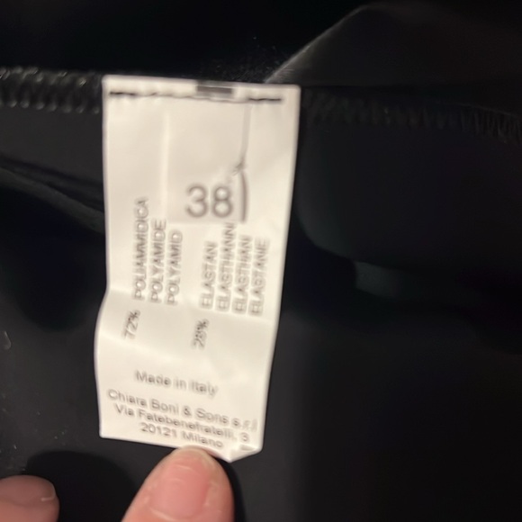 Chiara Boni La Petite Robe Kerolyn Stretch Jersey Jumpsuit 2 NWT - Picture 13 of 13